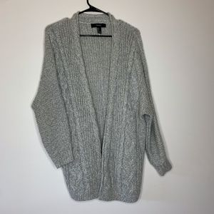 Grey cardigan